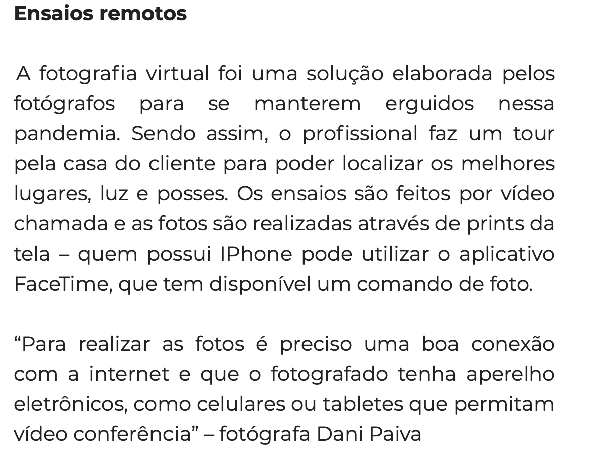 Foto Entrevista: Fotografia Online Foto Entrevista: Fotografia Online - Imagem 1