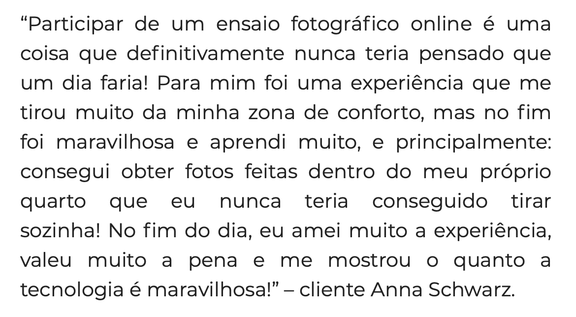 Foto Entrevista: Fotografia Online Foto Entrevista: Fotografia Online - Imagem 2