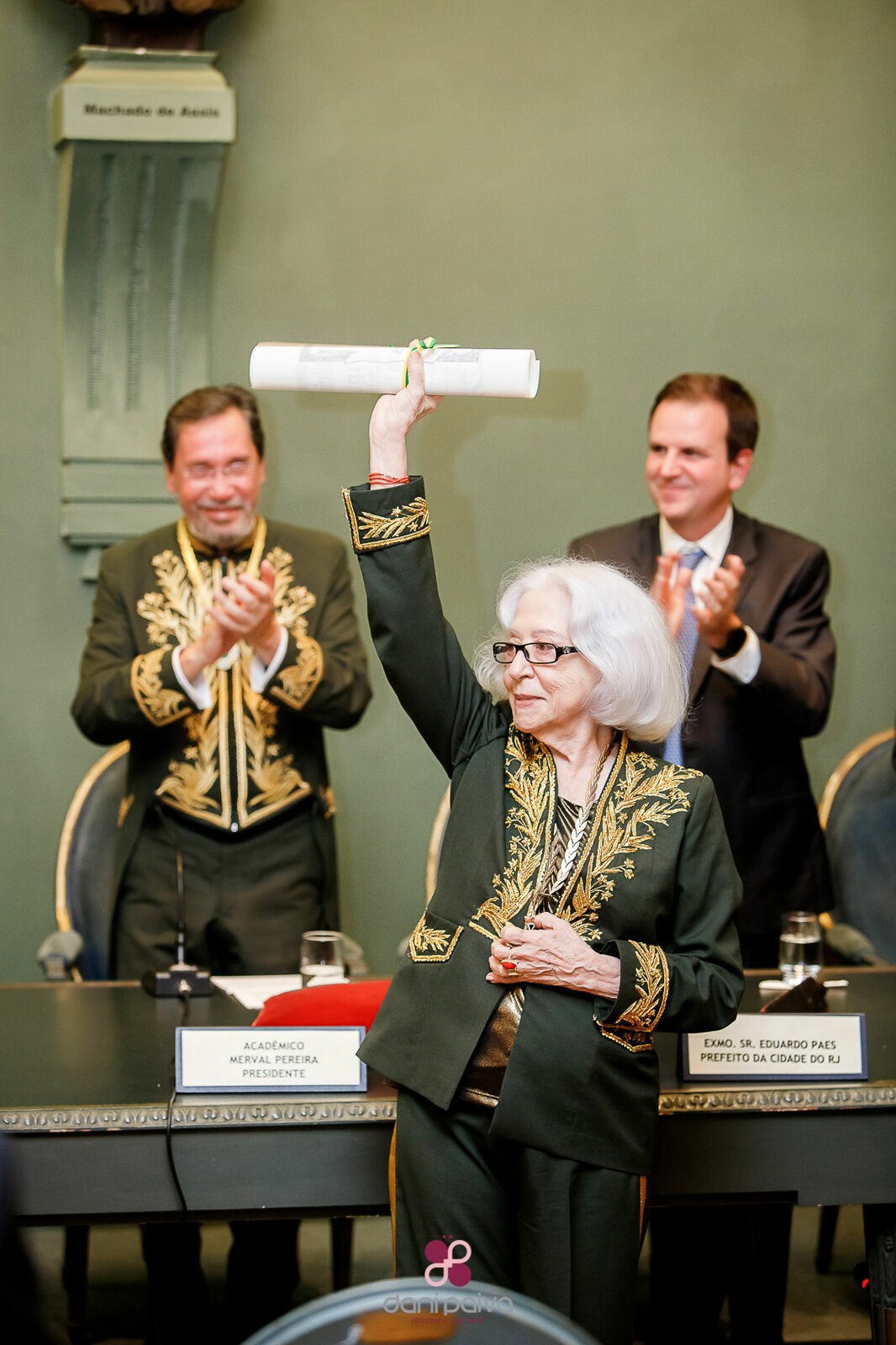 Foto Cerimônia de Posse da Fernanda Montenegro na Academia Brasileira de Letras Foto Cerimônia de Posse da Fernanda Montenegro na Academia Brasileira de Letras - Imagem 48